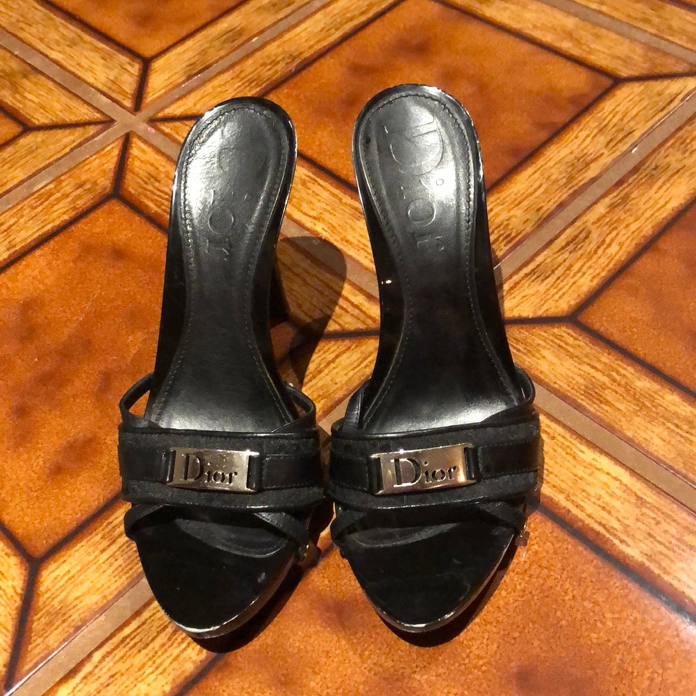 Dior authentic black shoes